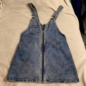 Blue Overalls with back pockets